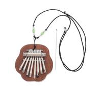 WEKADRIN Kalimba de Madera Notas Mini Piano de Dedo Pentagrama Instrumento Musical Portátil Diseño Único y Suave para Principiantes y Uso Multifuncional