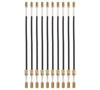 WEKADRIN Kit de 10 Piezas de Cuerda de Sujeción para Violín 4/4 y 3/4 de Nailon Resistente Accesorio para Cordal de Violín Duradero y Estable Adecuado para Reparación y Mantenimiento de