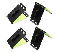 WEKADRIN Kit de 4 Paños Limpiadores para Cuerdas de Guitarra y Diapasón Accesorios para Guitarra Acústica Eléctrica Ukelele Material Suave para Mantenimiento Diario y Cuidado Portátil