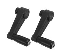 WEKADRIN Manivela para Generador Manual 8 MM Orificio Redondo Juego de 2 Piezas Accesorio Resistente al Desgaste para Suministro de Energía de Emergencia en Exteriores