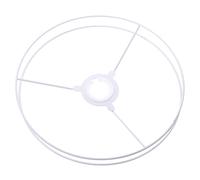 WEKADRIN Marco Metálico Resistente para Pantalla de Lámpara Anillo Redondo para Lámparas de Mesa y Candelabros Accesorio DIY para Creación y Personalización