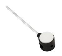 WEKADRIN Martillo de Pedal de Batería de Fieltro Fino Estructura de Acero, Accesorio para Reemplazo de Mazo de Bombo, Compatible Pedales de Jazz y Batería Estándar, Accesorio