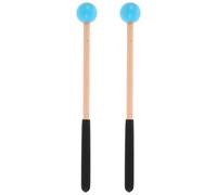 WEKADRIN Mazas de Percusión de Madera para Xilófono y Marimba de Baquetas con Mango Ergonómico Cabeza para Control Preciso Accesorios Musicales para Enseñanza y Presentaciones