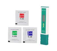 WEKADRIN Medidor Ph Digital Portátil para Piscinas y Hidroponía Probador Calidad Agua con Pantalla LCD y Función Temperatura Resistente y Duradero para Acuarios y Spas