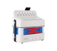 WEKADRIN Mini Acordeón Educativo para Instrumento Musical Ligero y Portátil de Plástico Abs y Metal Juguete Interactivo para Desarrollo Intelectual y Habilidades Comunicativas Regalo para