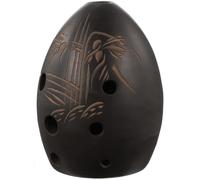 WEKADRIN Ocarina de Porcelana de 8 Agujeros para Principiantes Instrumento Musical Étnico Pequeño Ocarina Clásica para Práctica Diseño Ergonómico y Sonido Preciso Obsequio Adecuado