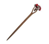 WEKADRIN Palillos De Pelo De Madera Retro Pinchos Chinos De Sándalo Accesorios Para Moños Largos y Peinados Elegancia Cultural y Diseño Vintage