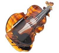 WEKADRIN Pinza Cabello De Violonchelo Para Amantes Música 1 Unidad Tamaño Grande De Acetato Diseño Tipo Tiburón Para Mujeres y Niñas Uso Conciertos y Eventos Musicales