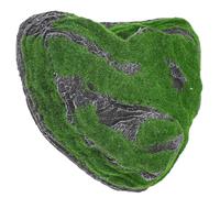 WEKADRIN Plataforma Flotante para Tortugas de Resina con Superficie Flocada Rampa para Acuario Descanso y Solárium para Reptiles Accesorio Resistente y Decorativo para Tortuguero de Agua