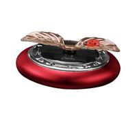 WEKADRIN porta perfumes para coche purificador de coche con energía solar Limpiador de olores de coche con energía solar. Dispositivo solar de limpieza de aire para coche. Aleación de zinc