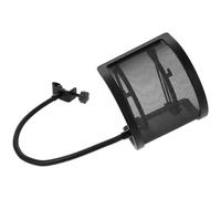 WEKADRIN Protector para Micrófono de Condensador U Malla Metálica Resistente y Filtro Pop para Grabación Vocal para Estudio Podcast y Micrófonos de Mano