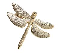 WEKADRIN Servilletero de Libélula Dorado de Aleación Anillo Decorativo para Servilletas Hebilla Delicada para Decoración de Mesa en Cenas y Fiestas 1 Unidad