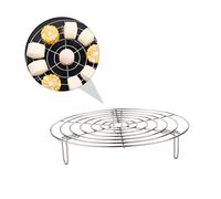 WEKADRIN Soporte para Cocinar al Vapor Inoxidable Rejilla Redonda Multipropósito de Resistente al Calor para Vaporizar Verduras y Dumplings Accesorio Utensilio Cocina