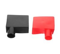 WEKADRIN Tapa De Protección De Batería Para Coche Motocicleta y Camión Cubierta Aislante De Bornes Roja y Negra Protector De Terminal Eléctrico