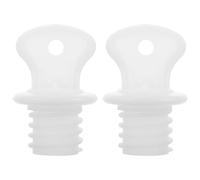 WEKADRIN Tapones Pequeños para Bolsas de Agua Caliente 2 Pcs, Tapón de Sellado Antifugas de Plástico, 16 Mm, Portátil, Uso Doméstico y Terapias de Calor para Alivio y Bienestar