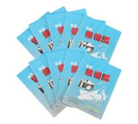WEKADRIN Toallitas Limpiadoras de Lentes para Gafas y Microscopio, Papel sin Pelusa, 50 Hojas Individuales, Uso Portátil para Limpieza Óptica y Cámaras
