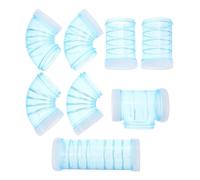 WEKADRIN Tubo de para Jaulas de Hámster Externo de Plástico Seguro y Duradero Compatible con Jaulas Comunes para DIY y Ejercicio de Pequeños Animales como Hámster Erizos y
