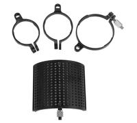 WEKADRIN U-shaped Windproof Microphone Cover Pop Filter para Grabación y Streaming Protector de Sonido para Micrófonos Accesorio Resistente y Fácil de Instalar Estudios de Alta Densidad