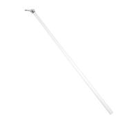 WEKADRIN Varilla Tirador para Cortinas Acrílica Transparente Barra de Tensión para Cortinas Corredizas Accesorio Moderno para Ventanas y Decoración de Hogar