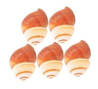 WEKAMOS 1 Juego Escargot Baking Shells De Resistente Calor Hornear Y Material Natural Y Uso Microondas Y Lavavajillas 5 Piezas