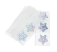 WEKAMOS 100 Piezas Unidades de Apósitos Adhesivos Estrellas Brillantes Protector Pequeño Transpirable para Heridas Cuidado Diario para Sensible
