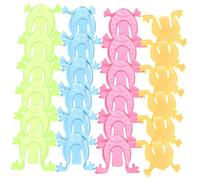 WEKAMOS 100 Piezas Unidades Juguetes de Saltarinas Pequeñas de Coloridas para Juguetes Realistas y Divertidos para Fiestas y Concursos Infantiles Color Aleatorio Color Aleatorio
