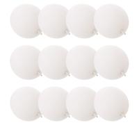 WEKAMOS 100 Unidades Globos Decorativos de Látex Blancos y Gruesos de 30 Cm Conexión Rápida, Ideales para Decoraciones de Boda y Fiestas, Estilo Único y Fácil de Usar