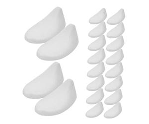 WEKAMOS 10pares Plantillas Mujer Almohadillas Tacones Deportivas Redondas Para Zapatos