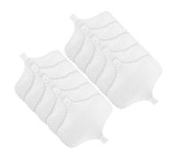 WEKAMOS 10piezas Compresas Menstruales Reutilizables De Algodón Encaje Paquete De Almohadillas Higiénicas Impermeables y Lavables Para Mujer Protección Confiable y Elegante Ciclo