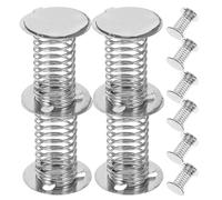 WEKAMOS 12 Piezas Bases de Muelles Espiral para Juguetes de Baile y Decoración DIY Soportes Autoadhesivos para Muñecos con Movimiento Oscilante Accesorios Creativos para Coche Hogar y