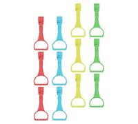 WEKAMOS 12 Piezas Bed Rings Walking Helper Pull Up Toys For Safety Stand Hand Rings For Nursery And Indoor Exercise Muscle Development Walking Assistant