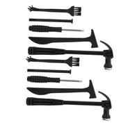 WEKAMOS 12 Piezas Kit Excavación Arqueológica Herramientas de Excavación Ergonómicas con Martillo Cincel y Cepillo Juguetes Didácticos para Desarrollo Habilidades Motoras y Imaginativo al