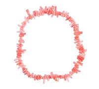 WEKAMOS 120 piezas Collares de Cuentas de Coral Irregular Sueltos para DIY Material para Pulseras y Collares Color Rosa