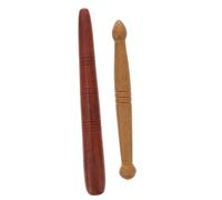 WEKAMOS 1Juego Varillas de Masaje de Madera Puntos de Acupuntura Masajeador Portátil Herramienta de Reflexología Hogar y Viaje