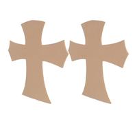 WEKAMOS 2 Piezas Posavasos de Madera sin Acabado de Bases Blanco para Manualidades Bandejas para Plantas y Soportes de Vasos Base para Azulejos de Mosaico DIY para Mesa y Comedor