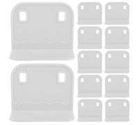 WEKAMOS 20 Piezas Soporte Fijo Antideslizante para Parque Infantil Base Plástica Estabilizador sin Taladro para Bebés Mascotas y Compatible con Suelos Madera y Pintados