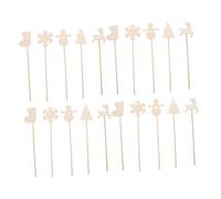 WEKAMOS 20 Piezas Varitas de Madera para Niñas Varita Princesa Hada Navidad DIY Manualidades Fiesta Disfraz Halloween Cosplay Infantil