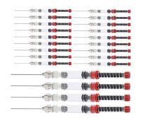 WEKAMOS 22 Piezas Kit de Recarga para Pluma Estilográfica con Mecanismo de Resorte y Aguja Absorbedor de Tinta para Recargas Rápidas y Limpias Escritura y Dibujo