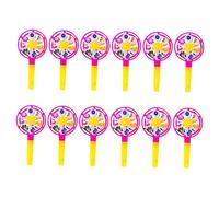 WEKAMOS 24piezas Juguete De Molino De Viento Silbato De Juguete Silbato De Plástico Para Fiestas y Actividades Al Aire