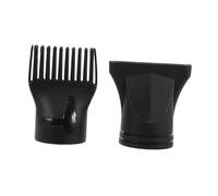 WEKAMOS 2piezas Boquilla De Plástico Para Secador De Pelo Diseño Plano y Peine Accesorio Para y Secado Salones De