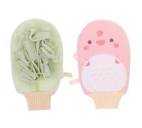 WEKAMOS 2piezas Herramienta Para Fregar El Baño Exfoliante Corporal Guante Exfoliante De Ducha Para Eliminar Muerta El Baño