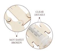 WEKAMOS 3 Juegos Brazo Hidráulico de Madera Kit DIY Brazo Robótico Mecánico Biónico Juguete Educativo Stem para Desarrollo Habilidades Ingeniería