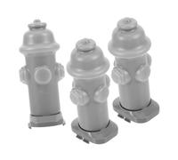 WEKAMOS 3 Piezas Columna Guía para Orina de Perro Gris Accesorio Fácil de Limpiar para Entrenamiento Interior y Estación de Pipí Portátil para Cachorros