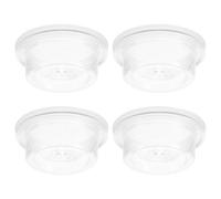 WEKAMOS 4 Copas de Silicona para Lactancia Materna Accesorios de Silicona para Extractor Manual Ventosas Pequeñas Suministros Seguros para Madres y Bebés