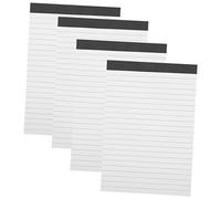WEKAMOS 4 piezas de Notas Portátil Cuadernos de Planeación Desgarrables para Oficina Escuela y Papel Grueso de Resúmenes Ingresos y