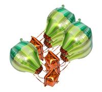 WEKAMOS 5 Piezas Foil Hot Air Balloon Balloons Aluminum Foil Birthday Party Decorations Nursery Theme Photo Booth Accessories