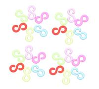 WEKAMOS 500 piezas Kit de Clips S para Pulseras de Goma Accesorios para Hacer Pulseras DIY Herramientas Sencillas para Niñas y Proyectos Familiares