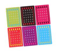 WEKAMOS 5juegos Trucos De Cartas Telepáticas Interactivas De Cartas De Perspectiva Numérica para Lectura Mental y Psicológicos Juguetes De para Actuaciones Escenario