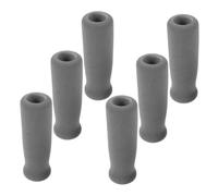 WEKAMOS 6 Piezas Fundas Antideslizantes y Acolchadas para Mango de Bastón Agarre Ergonómico y Cómodo para Bastones de Caminata Accesorios para Bastones de Personas Mayores y Uso Diario