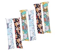 WEKAMOS 6 Piezas Juguetes para Gatos de Interior con Catnip Orgánico Almohadas Masticables Resistentes para Estimular Instinto Natural y Cuidado Dental